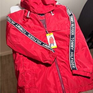Tommy Hilfiger Kids Red Raincoat